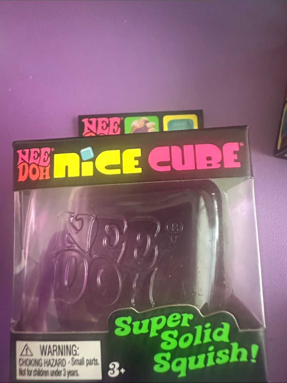 Nice Cube Purple Super Solid Squish